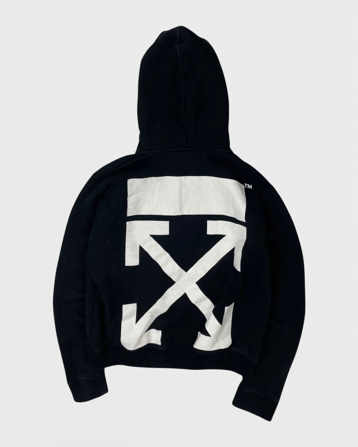 Off-white pull à capuche - Noir (5)