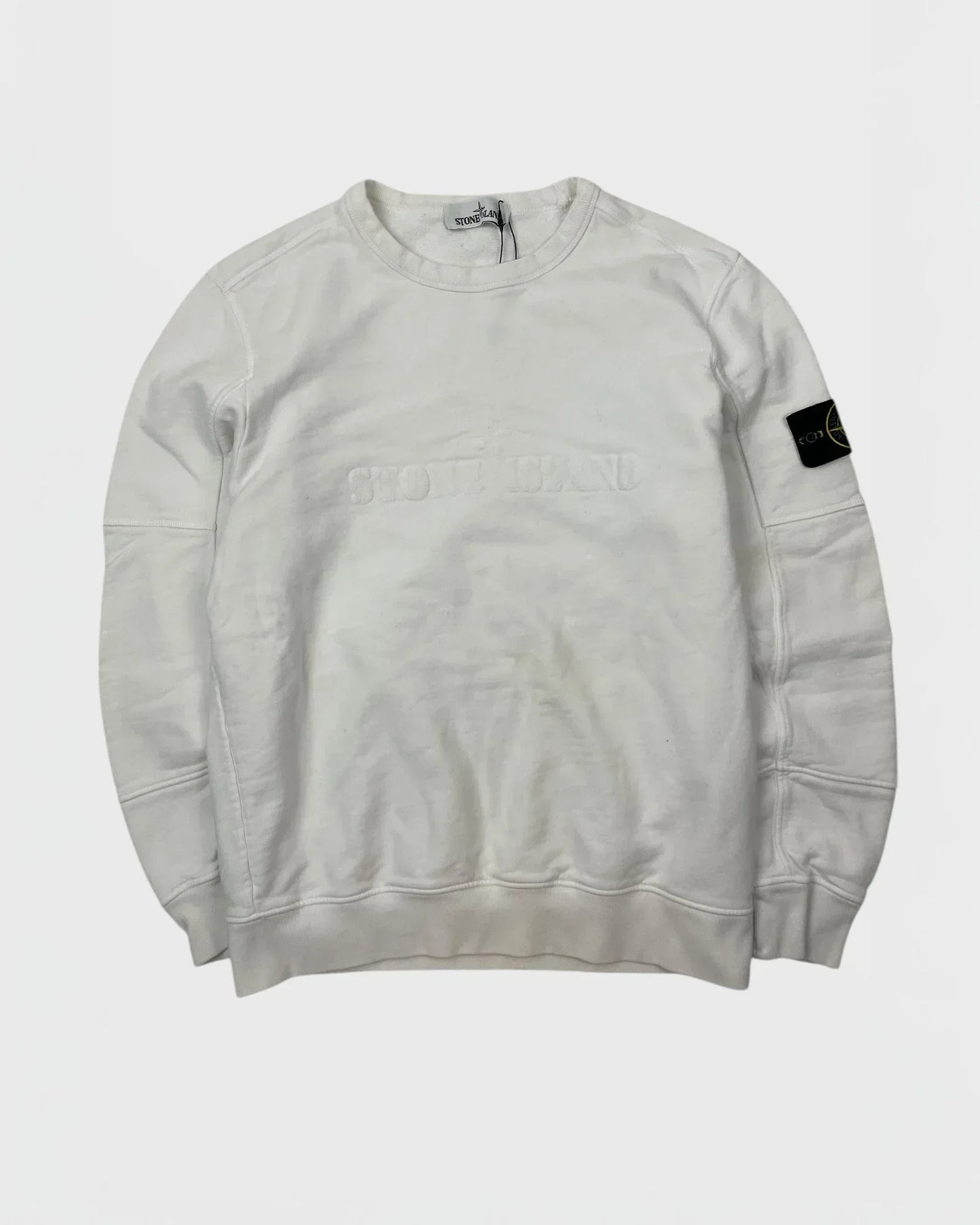 Stone Island pull - Blanc (2)