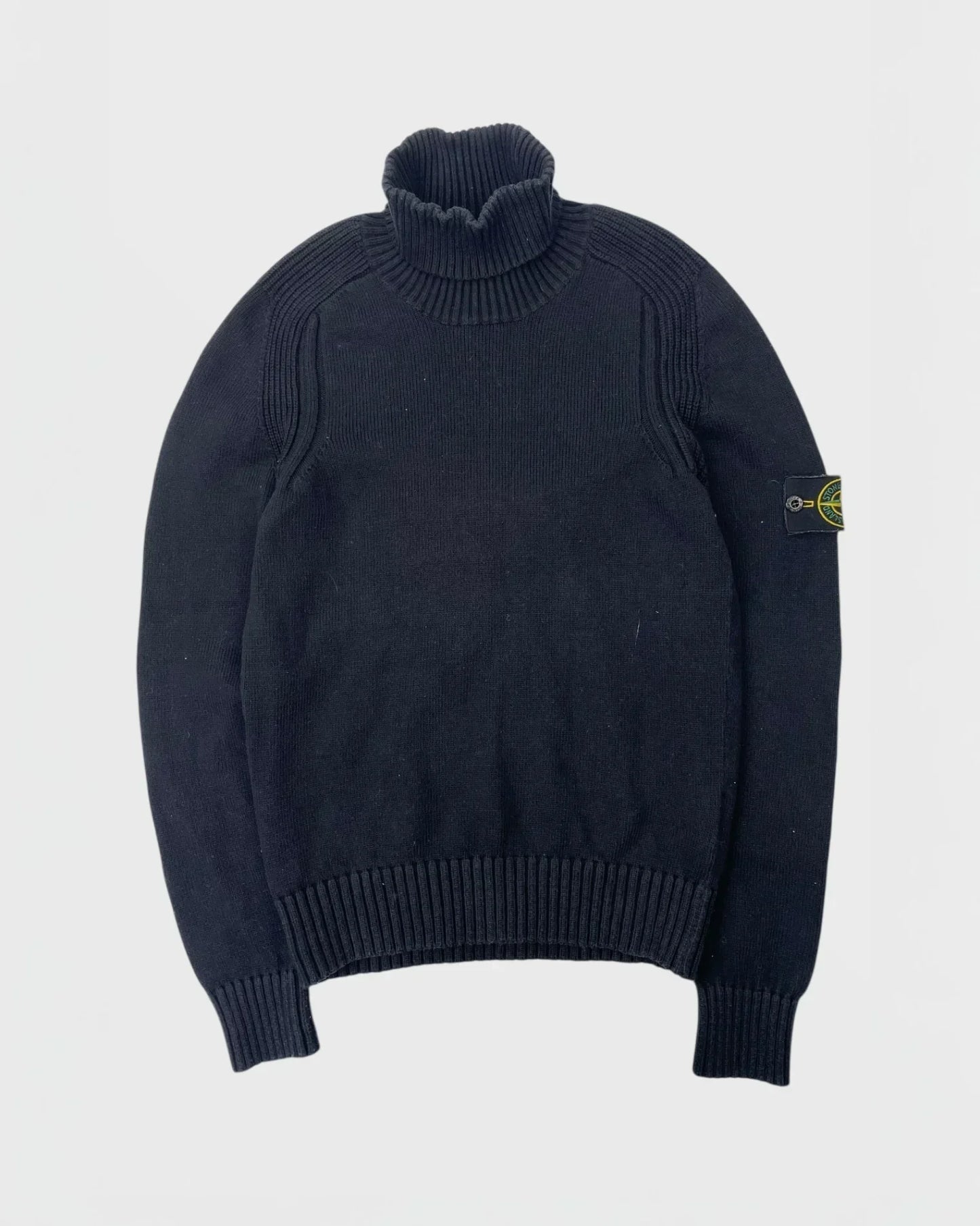 Stone Island pull col roulé - Noir