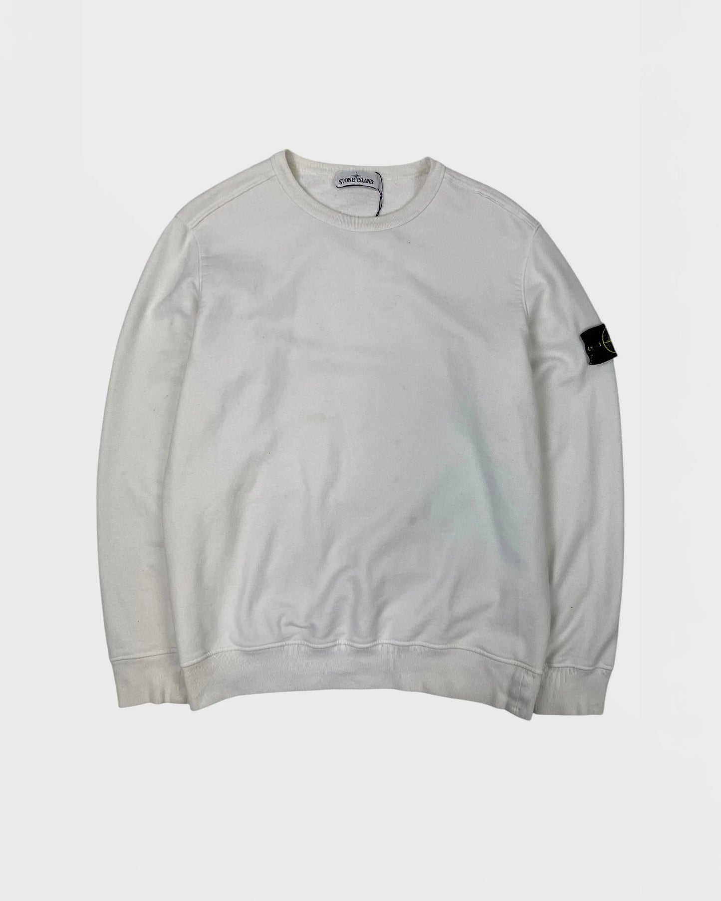 Stone Island pull Blanc