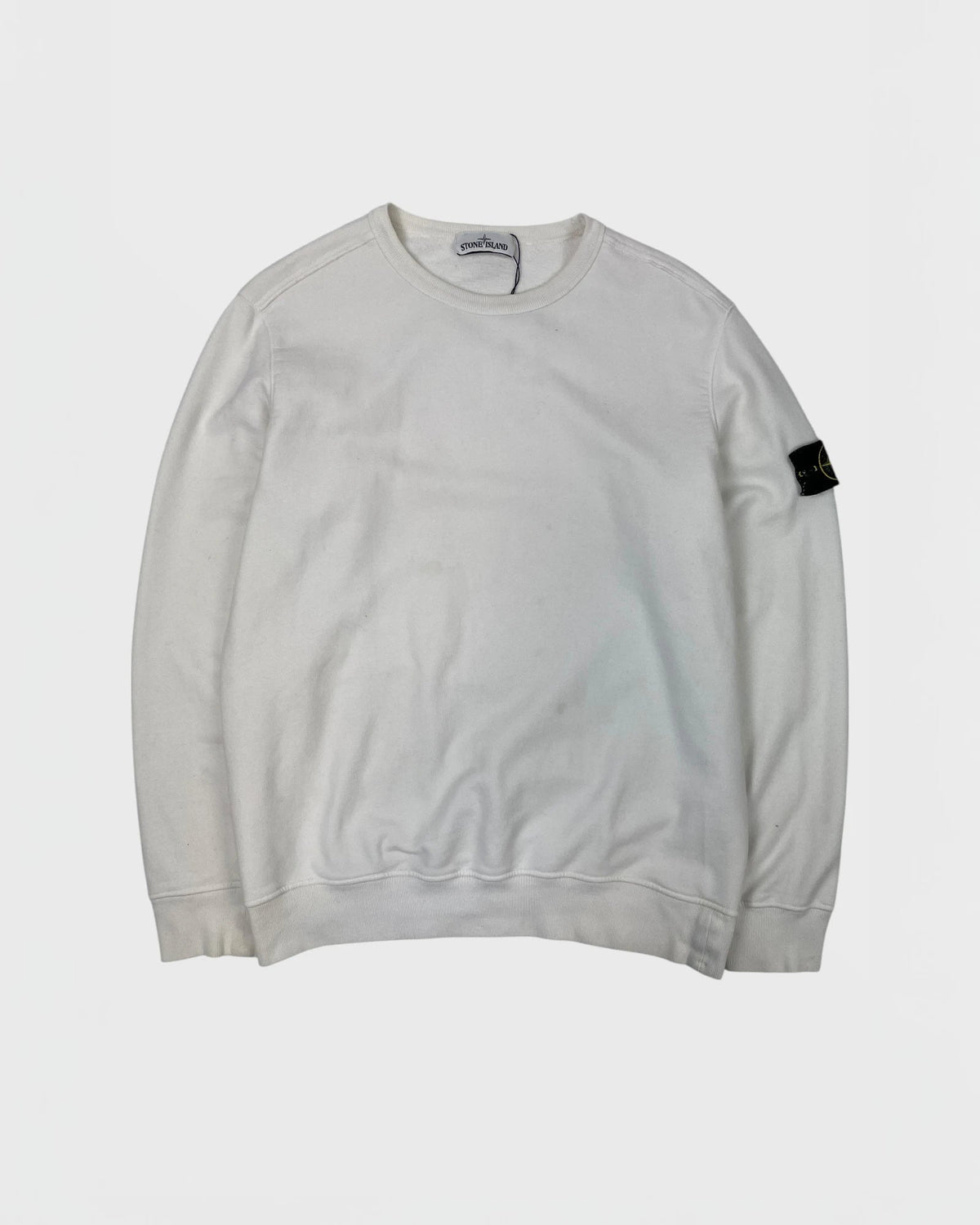 Stone Island pull Blanc