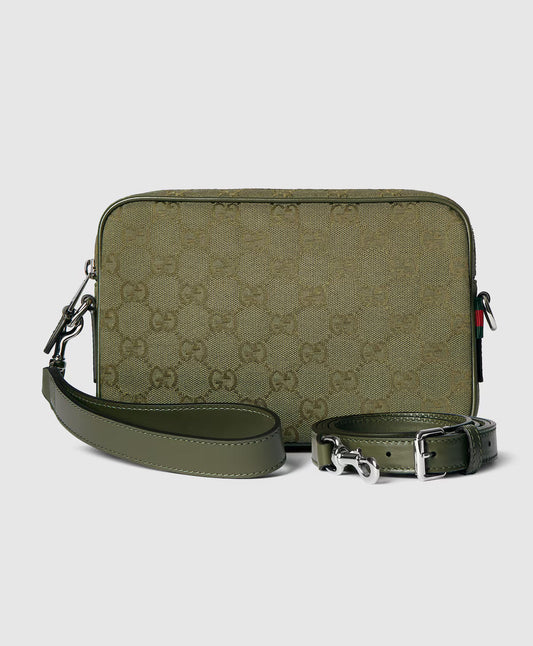 Sac à bandoulière en toile GG petit format - #4