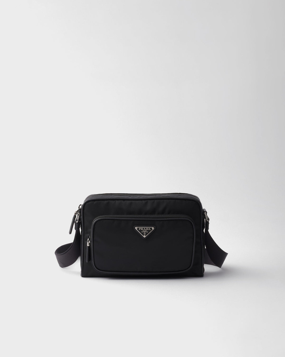 Petit sac Re-Nylon et cuir Saffiano