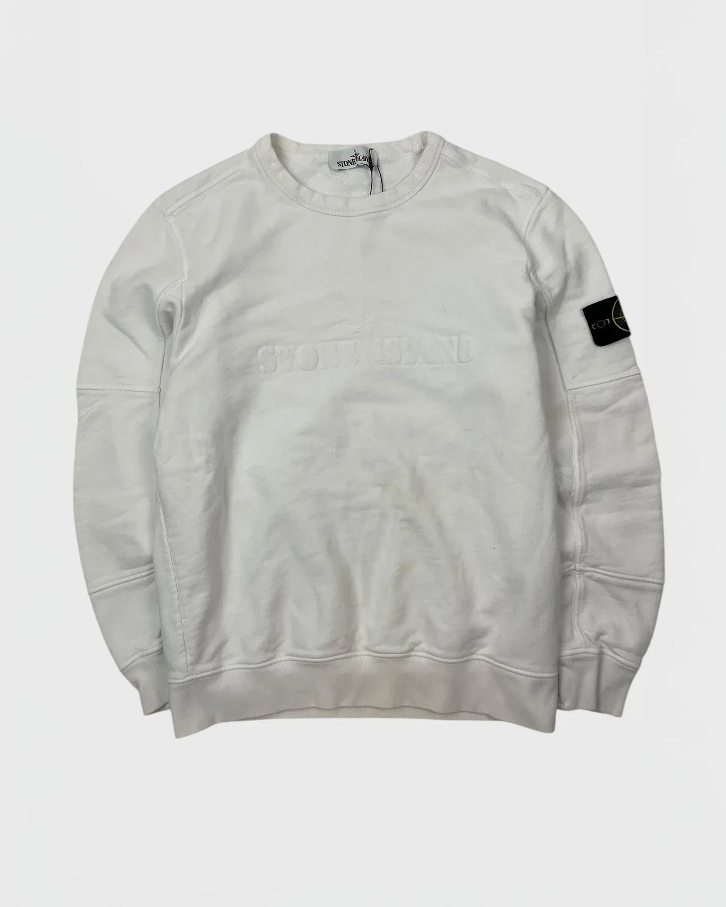 Stone Island pull Blanc (2)