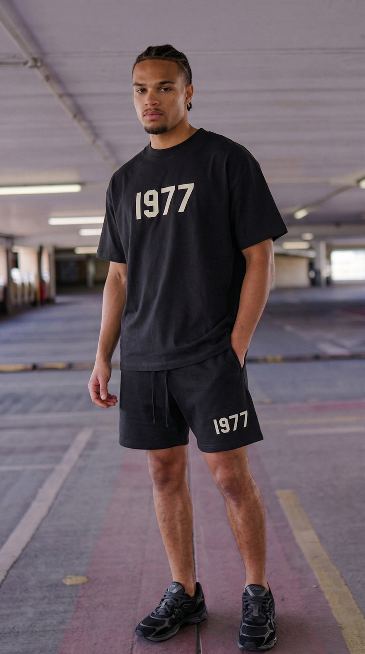 Outfit Vintage 1977 Off Black